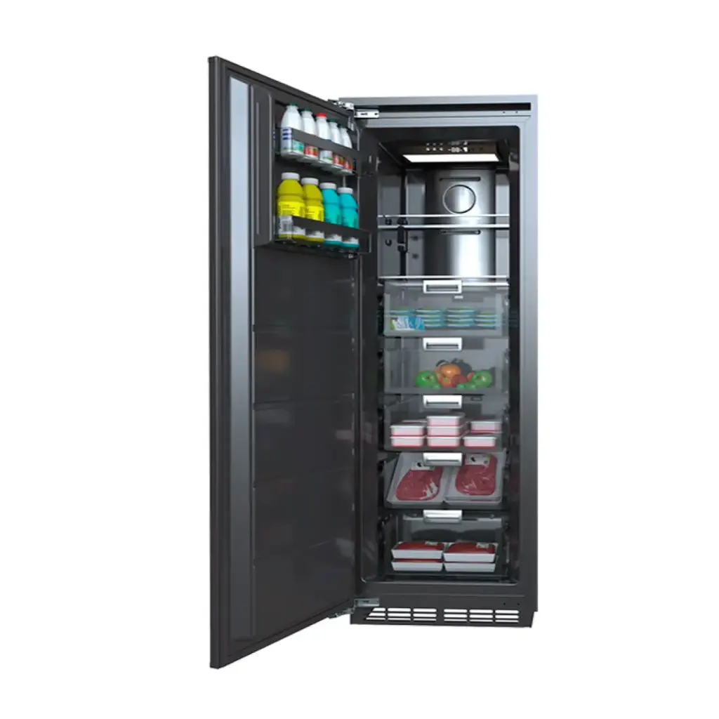 Congelador Panelable Tecnolam 60 cm. Acero  