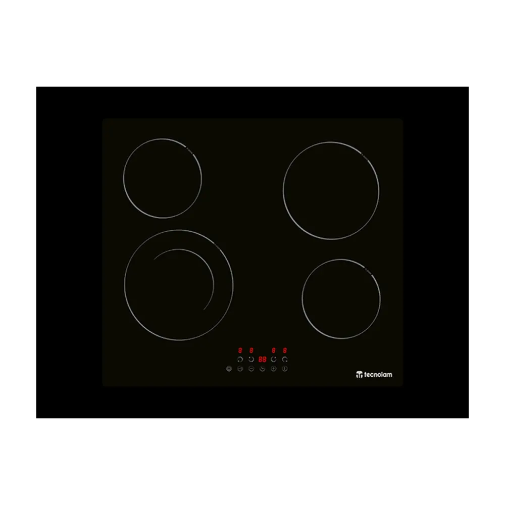 Parrilla Inducción Tecnolam 60 cm. Vidrio cerámico