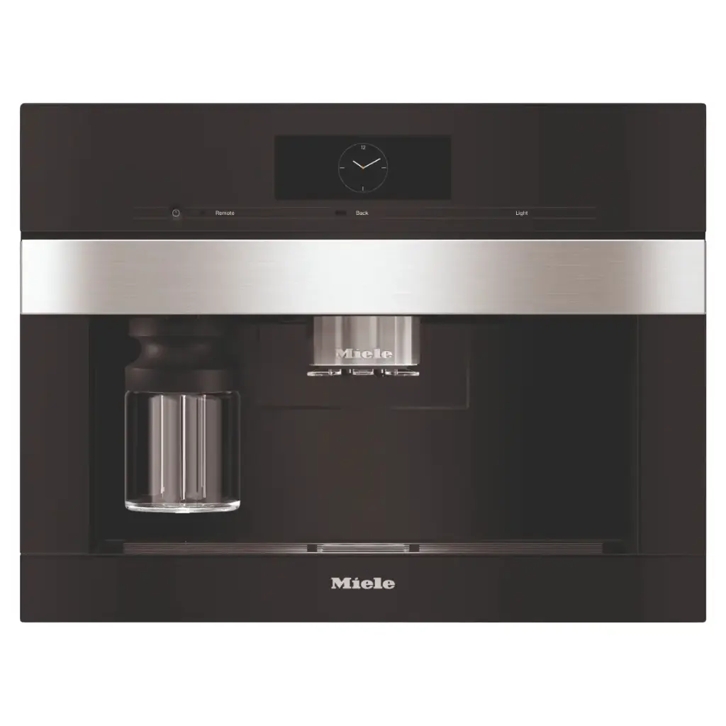 Cafetera 24" Miele Empotrable CleanTouch Steel