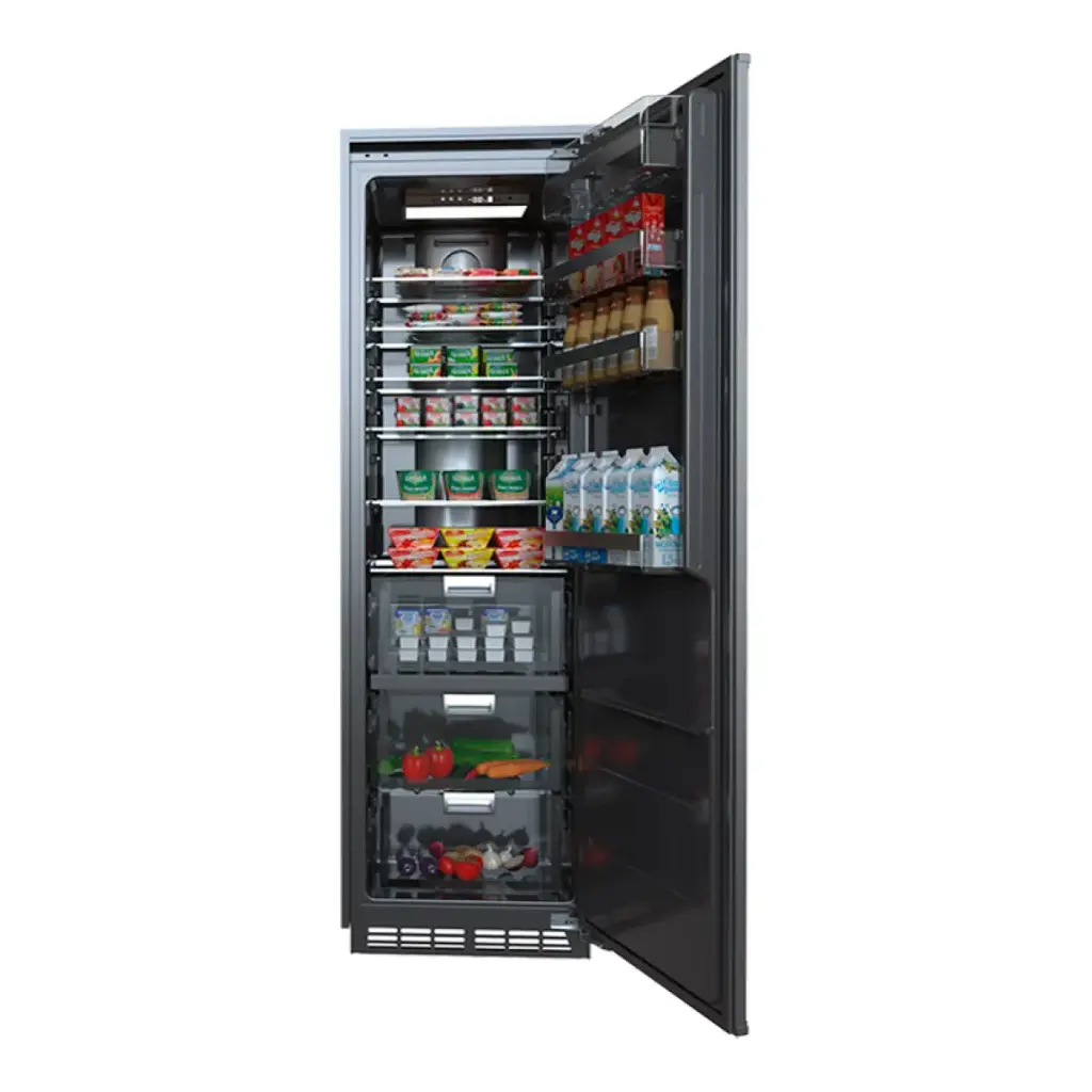 Refrigerador Panelable Tecnolam 60 cm. Acero  
