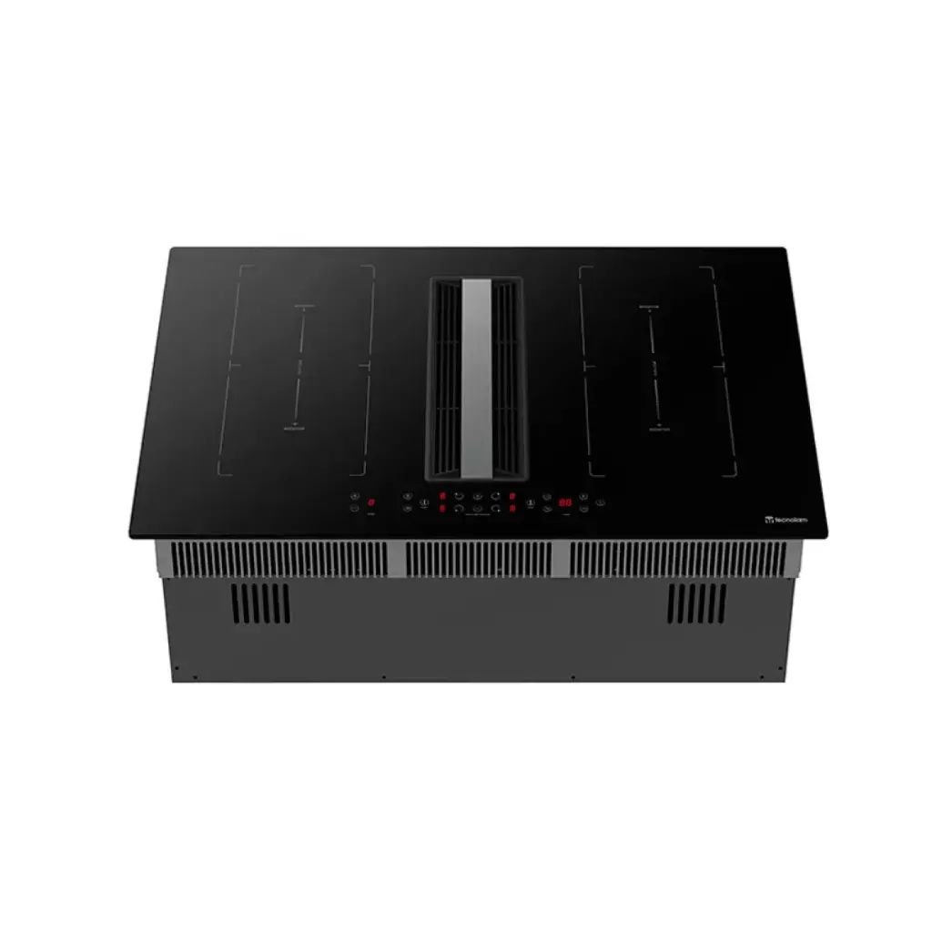 Parrilla de Inducción con Sistema de Extracción Integrado Tecnolam 83cm