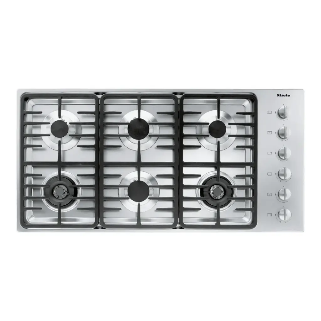 Parrilla 43" Miele con 6 Quemadores de Gas Acero inoxidable