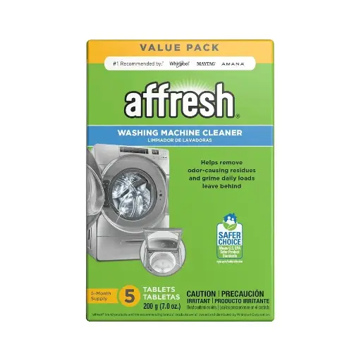 [W10549846] Pastilla limpiadora para lavadora Affresh 5 Piezas