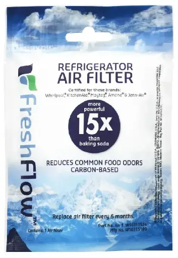 [W10311524] Filtro de aire para refrigerador FreshFlow