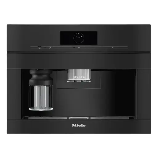 [CVA 7845 OBSW] Cafetera Empotrable 24" Miele Obsidian Black